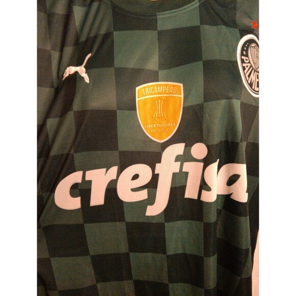 Palmeiras Home Soccer Football Maglia Shirt Jersey - 2021 2022 Puma Brazil - Picture 2 of 5